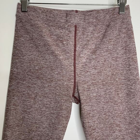 Alo Yoga High Waisted Mauve Alosoft Flow Bike Shorts Womens Small - Picture 9 of 13